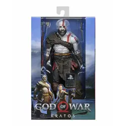 NECA God of War 4 Kratos ПВХ фигурка игрушка; подарок