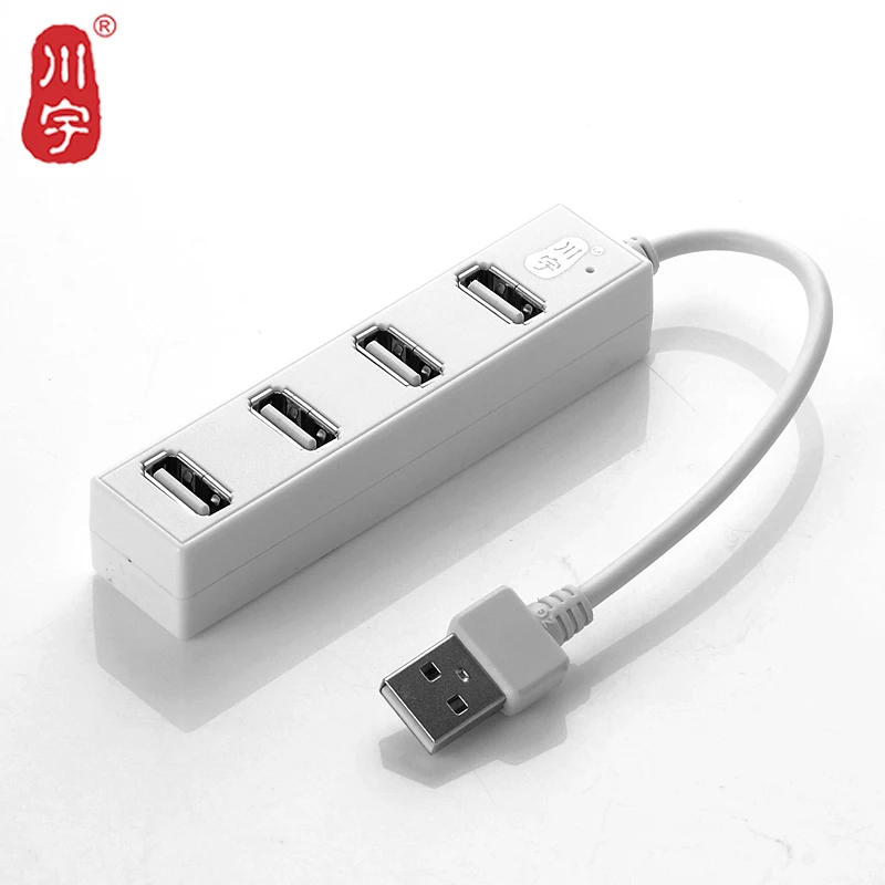 Kawau высокая скорость 4 порта USB 2 0 концентратор порт портативный разветвитель для