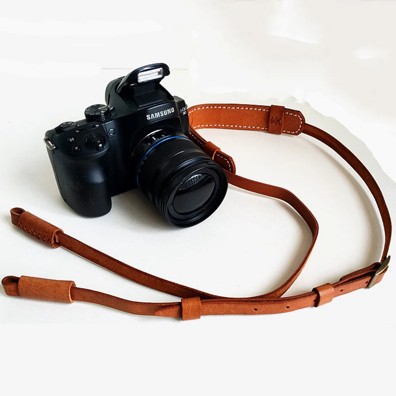 

Vintage Camera Neck Strap Durable DSLR Camera Strap Neck Decompression Camera Accessories Adjustable Camera Strap Leather Strap