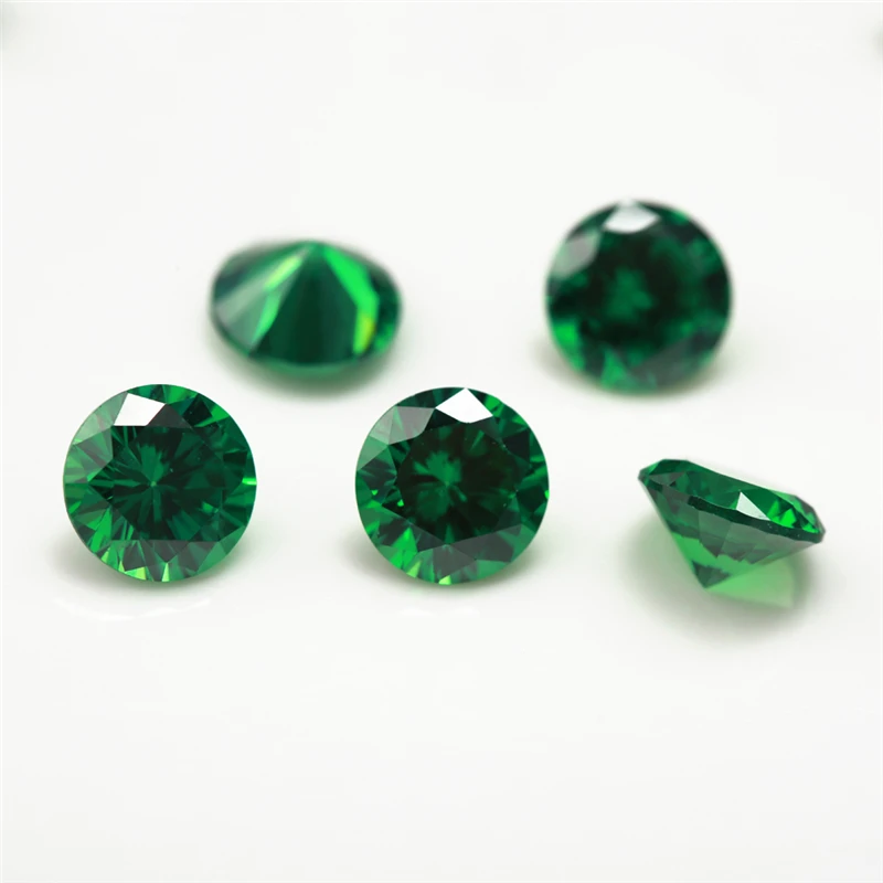 100pcs 1mm 1.5mm 2mm (Size 0.8~3mm) Green Seablue Tanzanite