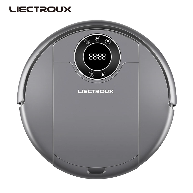 LIECTROUX робот пылесос ZK808 WiFi App управление картография Гироскоп навикация с памятью