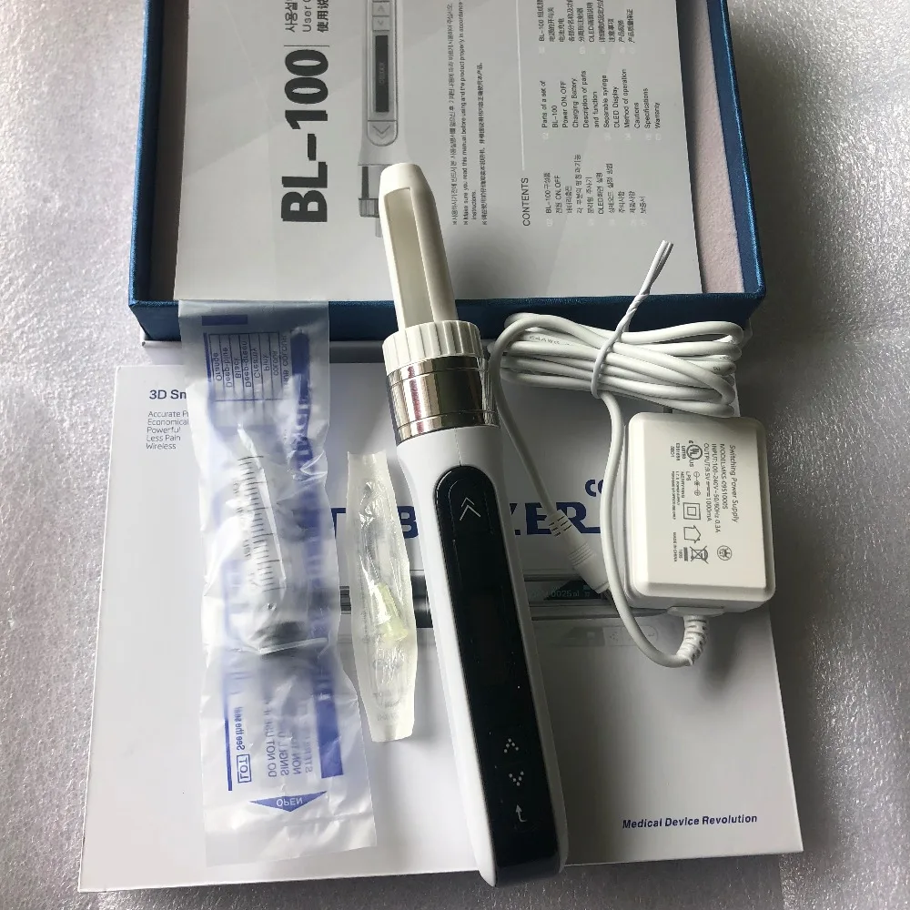 

3D Smart Water Injection Pen Mesotherapy Handheld Meso Injector Gun Facial Skin Rejuvenation Removal Wrinkle&Pouch Beauty Salon