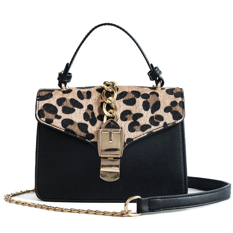 Leopard Print Small Flap Bags women bag over shoulder luxury handbags women bags designer Lady ...