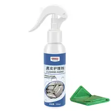 1 pz Cura Pelle auto Cleaner Seggiolino Auto Cura Cera Agente di Cura auto-styling