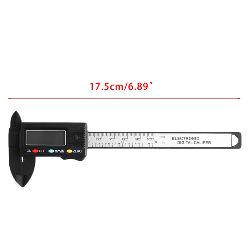 ЖК электронный цифровой штангенциркуль Калибр 100 мм 4 дюйма измерительный микрометр