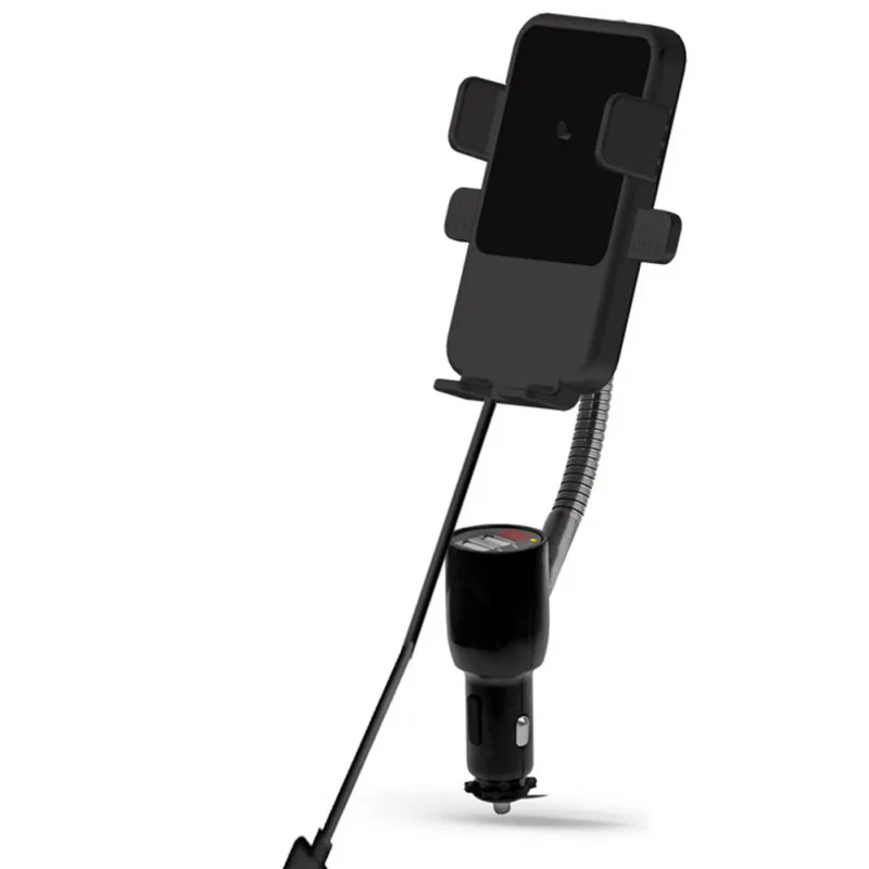 Инновационные Авто прикуриватели Dual Usb Smart Быстрая зарядка автомобиля беспроводной зарядки универсальная навигация мобильный телефон кронштейн
