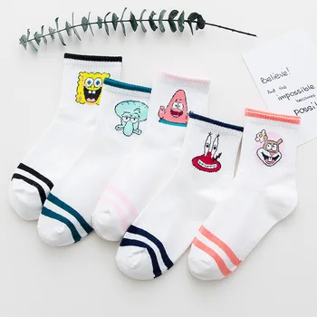 

Hot Sale 2017 High Quality New Cute Socks for Women Stripe Cotton Sock Rabbit Character Elegant Lovely Sweet Socks Female Girl