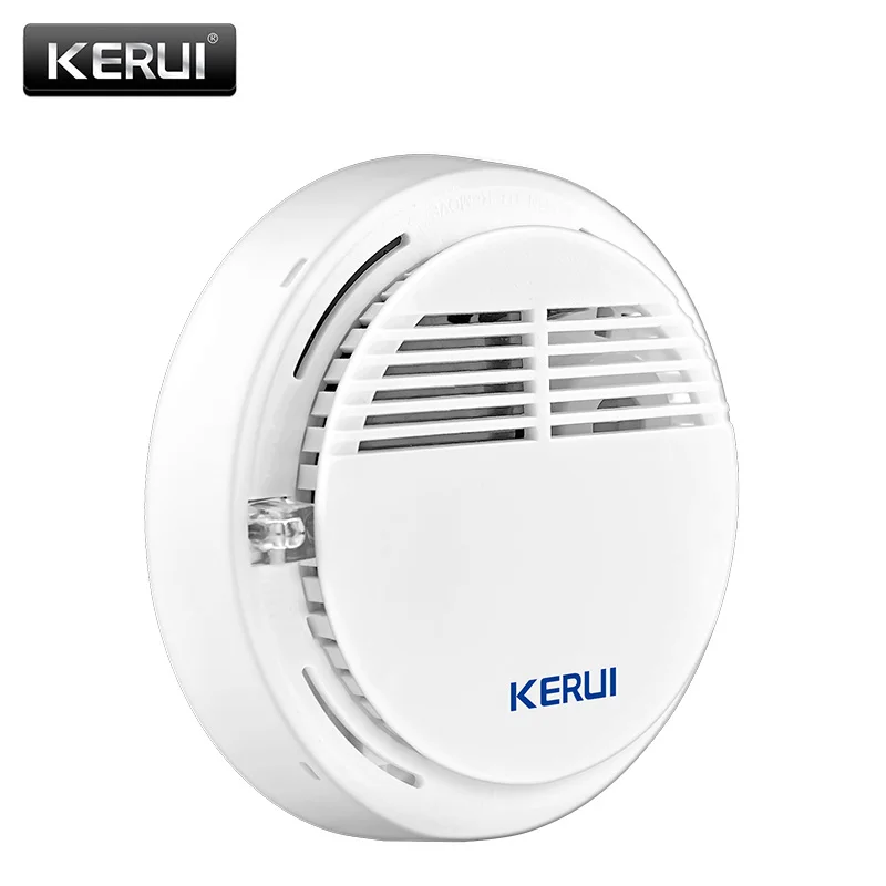 KERUI 2 шт. беспроводной охранной сигнализации Дым пожарный детектор/сенсор для
