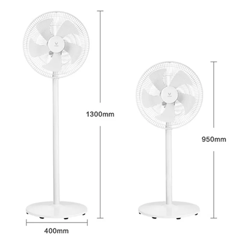 1 VIOMI Домашний Настольный напольный вентилятор, естественный ветер, вертикальный, 3 регулировки, механический, напольный вентилятор, кондиционер для дома