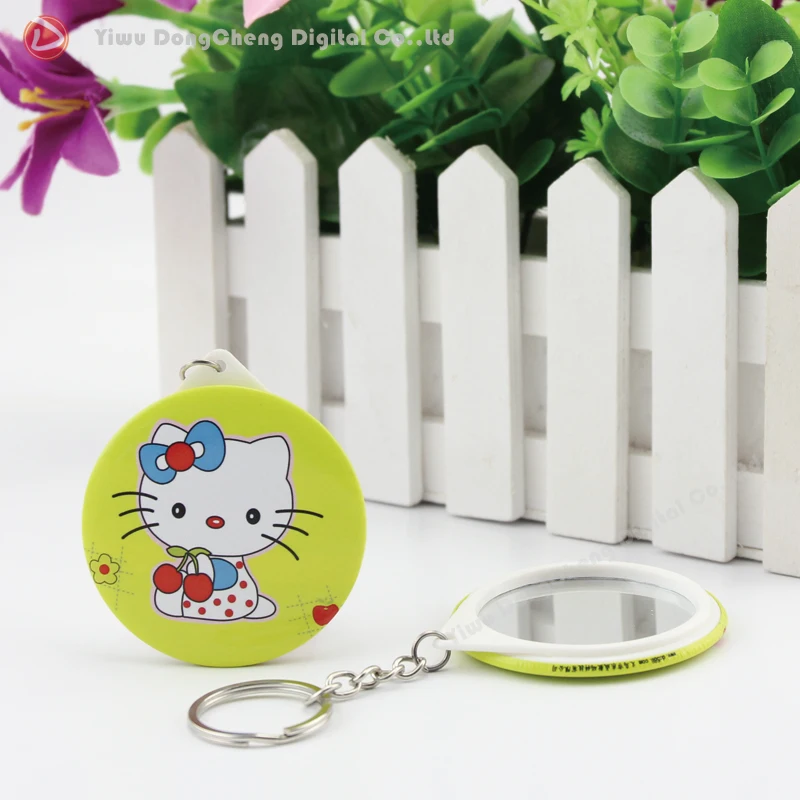 Зеркальный брелок для ключей 44 мм 200 комплектов|badge material|button badge materialmaterial |