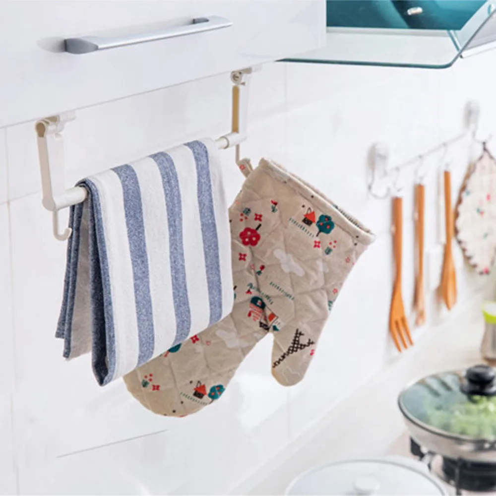 Кухонная стойка для ванной комнаты держатель туалетной бумаги пластиковое полотенце стойка для лица подвесная дверная вешалка мозаичный шкаф вешалка для полотенец Крючки для подвешивания