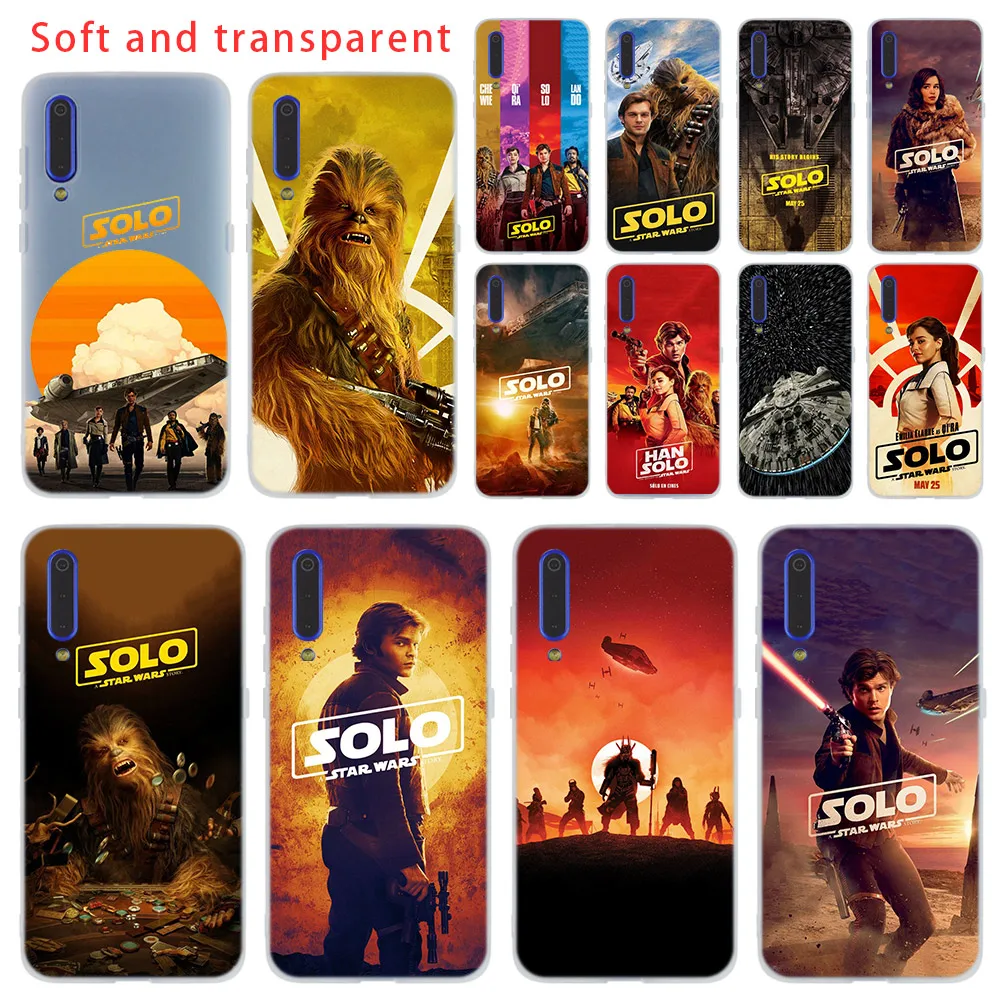 

Solo Star Wars Story Cover Cases soft TPU phone For Xiaomi 9 8 Mi 6 5X lite se A1 A2 For Redmi Note 7 6 5 Go coque