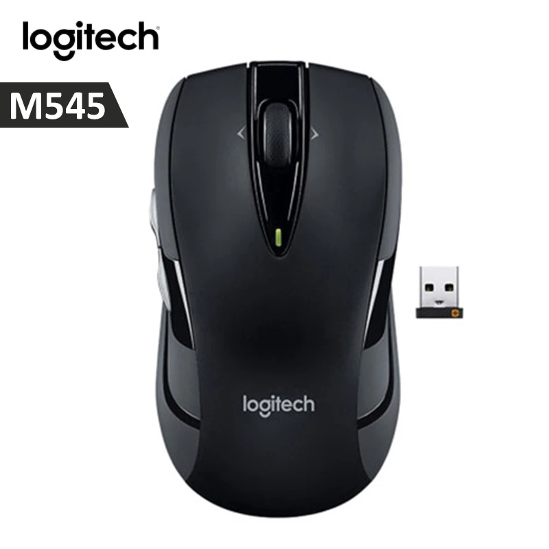 Беспроводная мышь logitech M545 2,4 ГГц для ПК, Офисная мышь для домашнего использования, беспроводные мыши