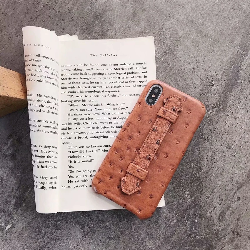 leather Bracket Back Phone  (5)