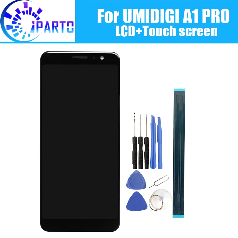 ЖК дисплей и тачскрин UMIDIGI A1 PRO 5 дюйма 100% оригинальный испытанный дигитайзер