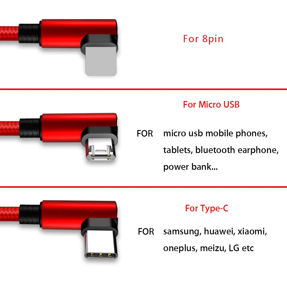 3в1 90 градусов Мульти Кабель зарядного устройства микро-usb для Meizu sony несколько usb type C кабели MicroUSB Tipo C телефонный зарядный кабель