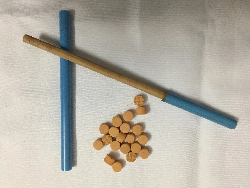

2019 Trialsale 23x1cm Blue Ejection Rod Game Sets Shoot Off Toy Baby Launching Toys Kids Shooting Gun With EVA Bullets Games Kit