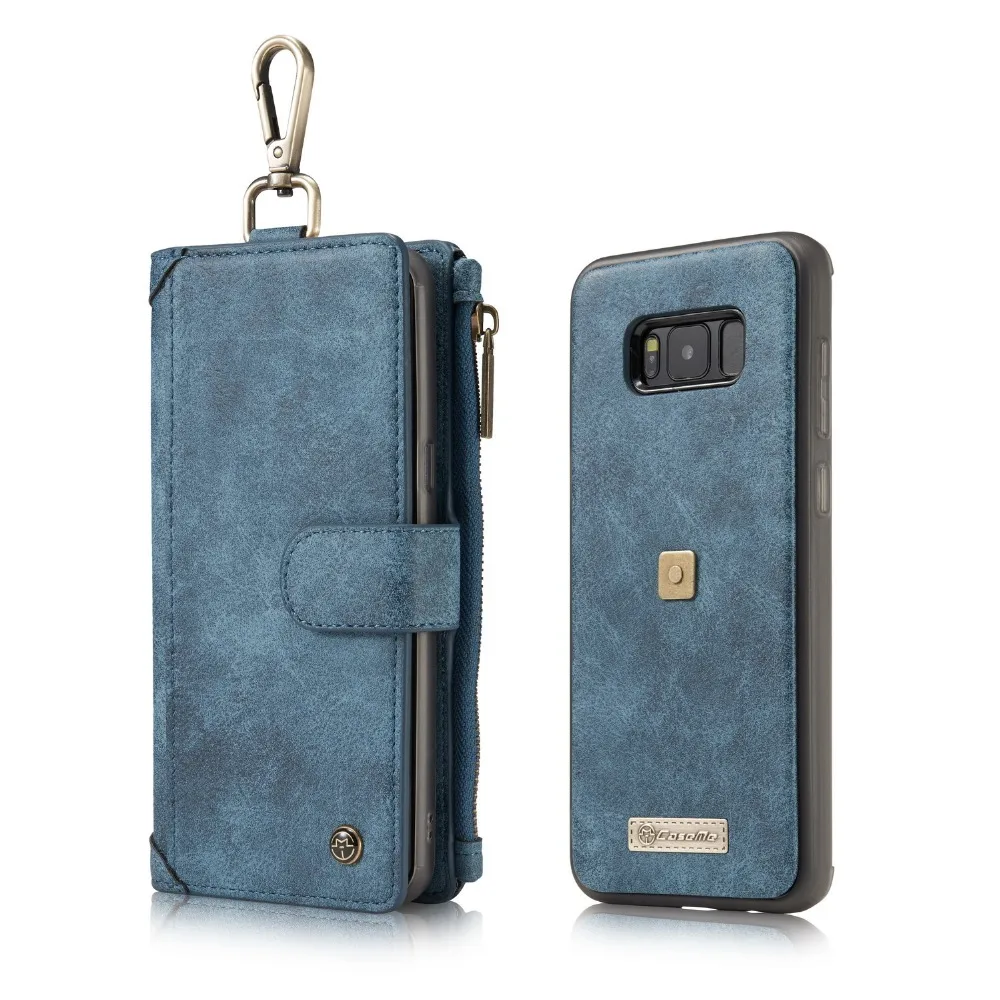 CaseMe кожа чехол для samsung Galaxy S9 S9 плюс S8 S8Plus 360 полная Защита силиконовый чехол для телефона с кольцевым Капа