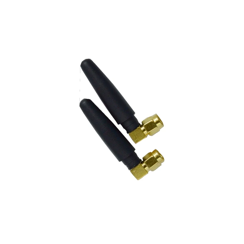 2 4 ГГц 2dBi Omni direction Wifi антенна RP SMA правый угол для беспроводных устройств камер
