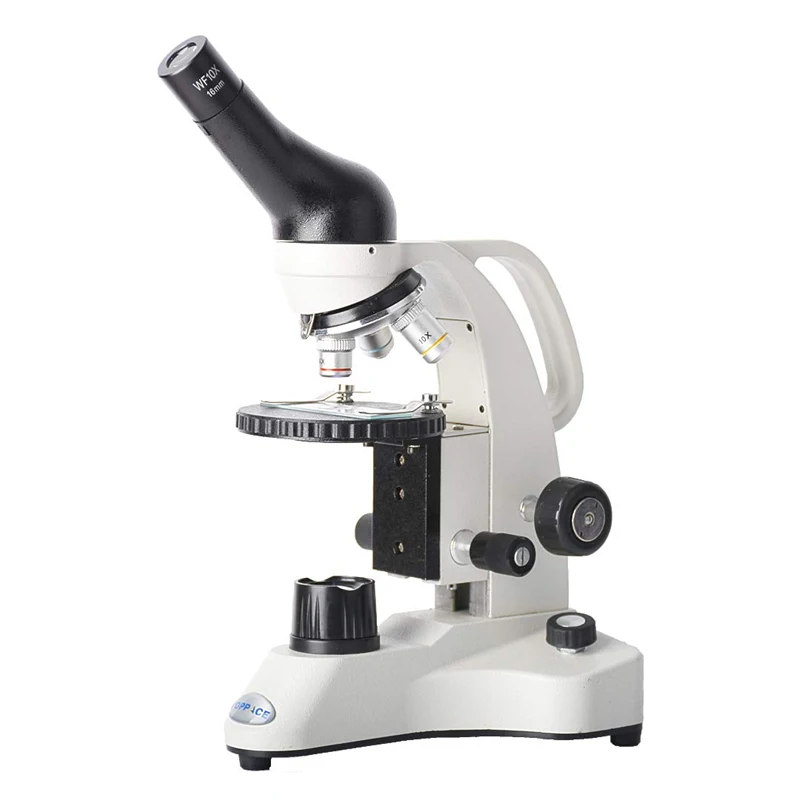 

40X-640X Monocular Biological Microscope 360 degrees Rotation Home School Education Children Microscope