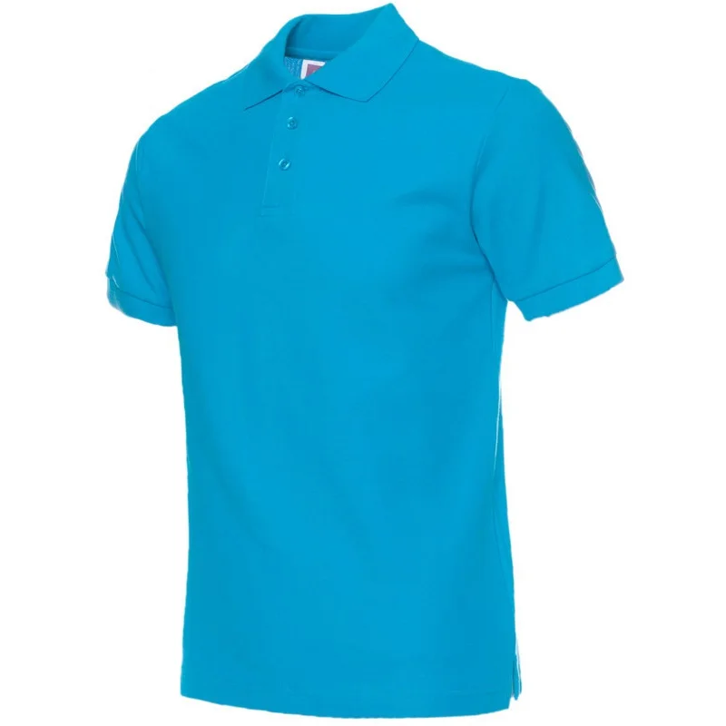 

Men's Polo Shirt Camisa Masculina Polos Cotton Short Sleeve Shirt Brand Jerseys Summer Sports Golf Tennis Blusas Tops Tees