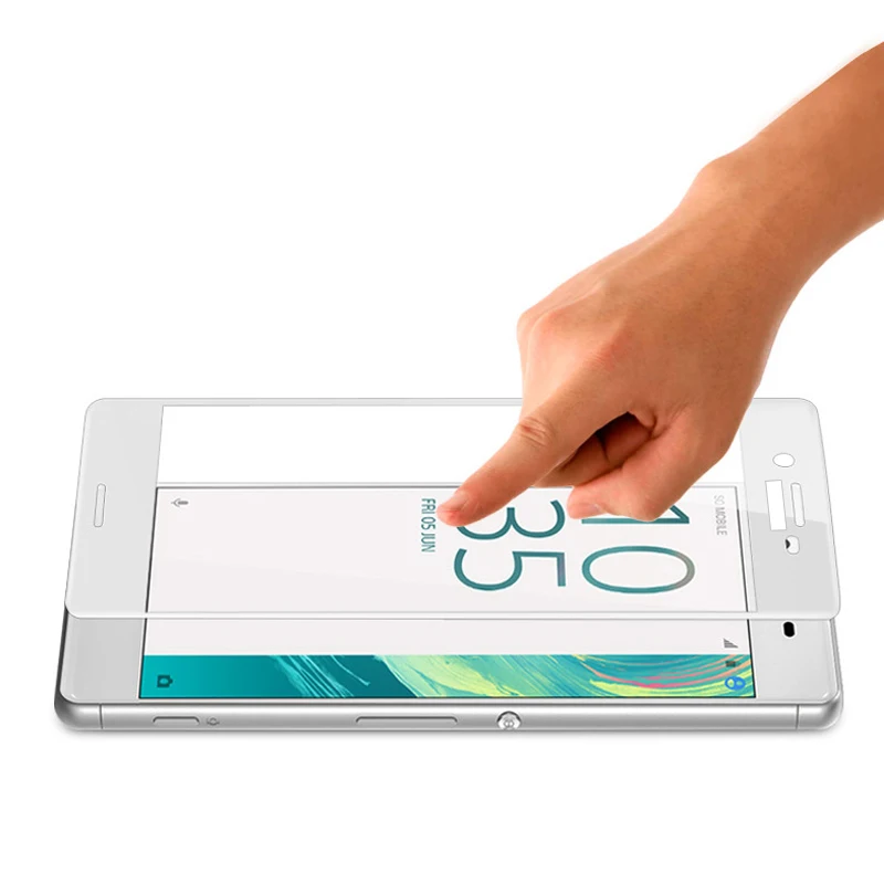 Закаленное стекло с полным покрытием для Sony Xperia X XA XA1 XA2 Ultra XZ2 XZ1 Compact XP XZ Premium XZS