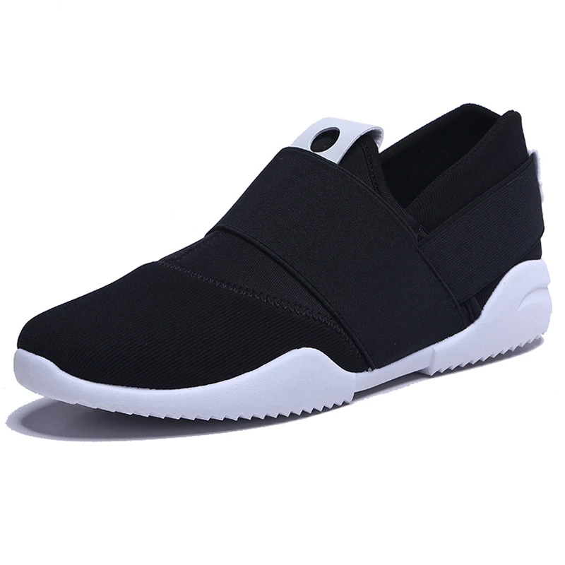 

New Men Running Shoes Feet Pedal Lazy Tide Shoes Increase Sports Shoes Breathable Canvas Walking Shoes Y-3