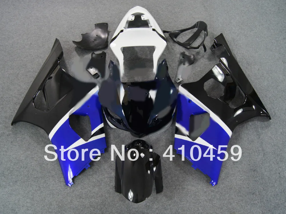 Новый комплект обтекателей для SUZUKI GSXR1000 GSX-R1000 GSXR 1000 K3 03 04 2003 2004 синий белый черный
