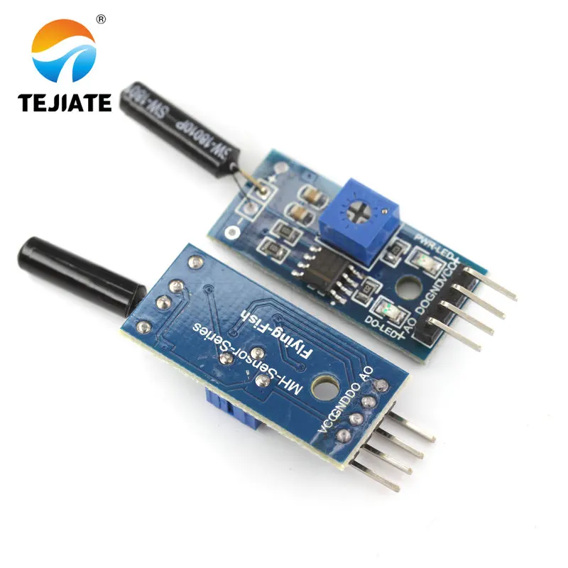 

SW-18010P Vibration Sensor Module Vibration Switch Alarm Module Diy Kit