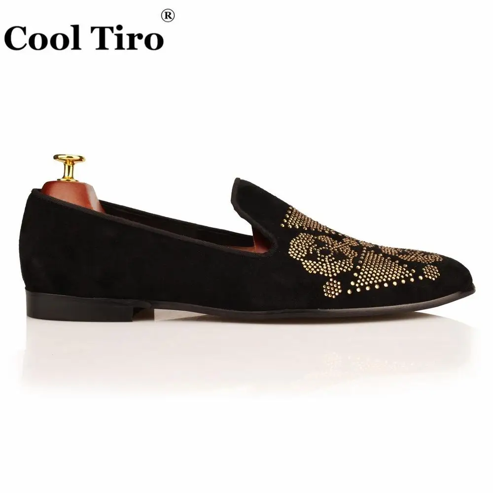 Rhinestones Loafers men Flats (6)