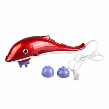 Инфракрасный 3в1 ручной тканевый Электрический массажер для тела Дельфин Массажер снятие стресса боли Расслабляющая вибрационная машинка для похудения