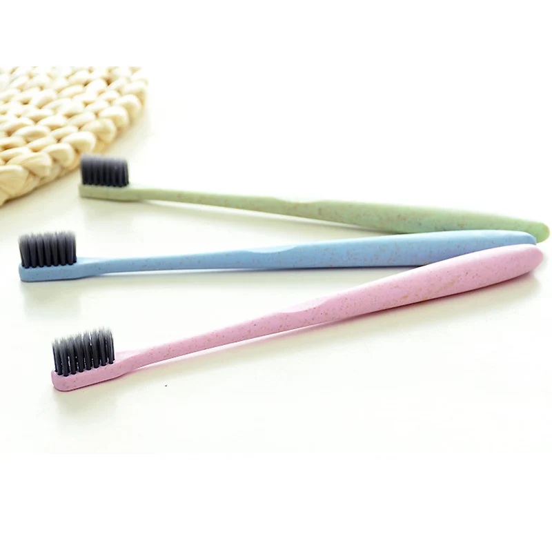 

1 Baby Toothbrush Soft Bristle Kids Toothbrush Children's Training Oral Hygiene Bamboo Charcoal Teether Baby Teeth Healthy Keep