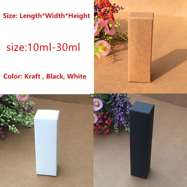 Download 100pcs Kraft Paper 10ml To 30ml Oil Packaging Box Cosmetics Bottle Packaging Box Lipstick Box Packaging Packaging Box Paper Box Paperpackaging Box Aliexpress