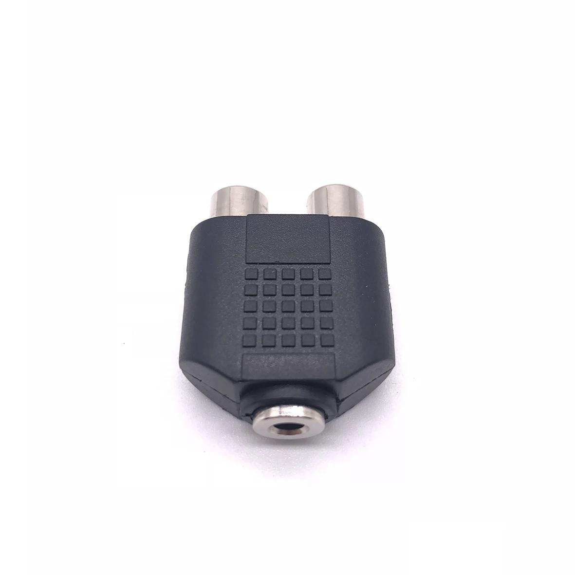 3 5 мм AUX Female to 2 RCA 1 AV Lotus Аудио адаптер разъём сплиттер коннектор для MP3 PC Laptop Speaker| |