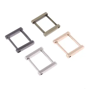 

2pcs Metal Bag Strap Handle Connector For DIY Craft Replacement Handbag Crossbody Shoulder Bag Accessories 4 Colors