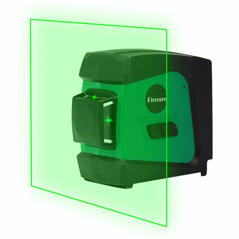 Firecore A8846G 4 Lines Mini Green Laser Level (Auto Self Levelling In