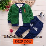 BibiCola new spring autumn boys clothing sets kids sports suit children tracksuit boys t-shirt pant baby cartoon casual clothes