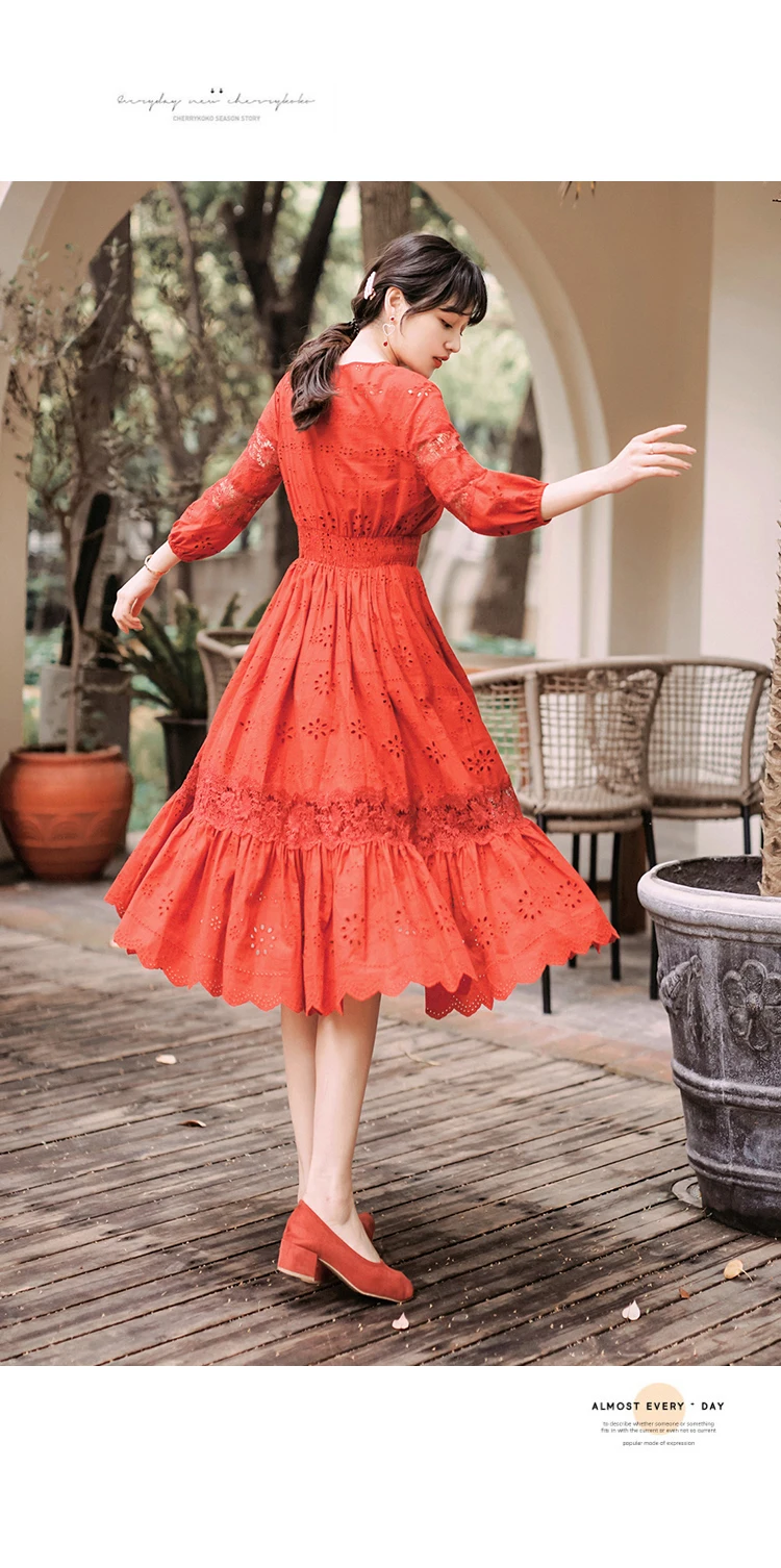 Высокое качество, роскошное женское элегантное красное кружевное платье, женское сексуальное платье с вышивкой, шикарное платье для подиума, vestidos