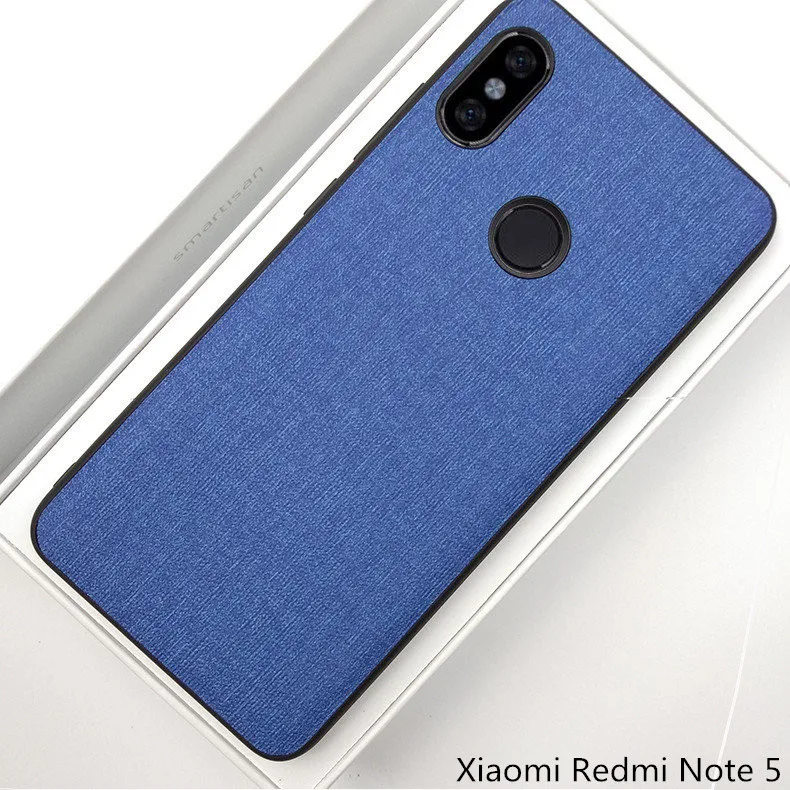 Xiaomi redmi note 5 Edition чехол из жесткого поликарбоната Роскошный Ретро тканевый кожаный мягкий чехол с краями из ТПУ для Xiaomi redmi note 6 78 k20 pro