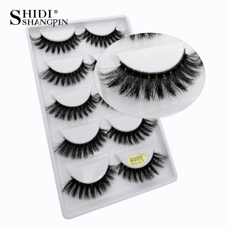 10 lots wholesale price mink eyelashes hand made false eyelash natural long 3d mink lashes makeup natural false lashes in bulk
