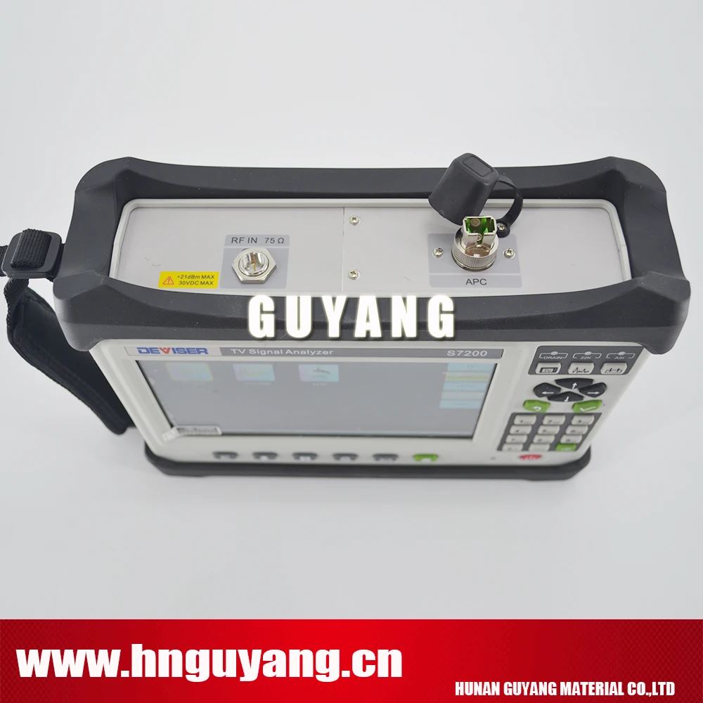 New Digital TV Signal Analyzer 950~2150MHz DVB-C ISDB-Tb /S/S2/T/T2 H.265 4K J.83 Annex B ISDB-T S7200 ASI New Digital TV Signal Analyzer 950~2150MHz DVB-C ISDB-Tb /S/S2/T/T2 H.265 4K J.83 Annex B ISDB-T S7200 ASI