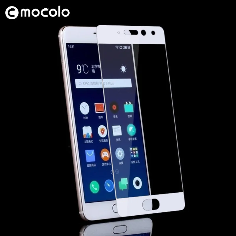 Для Meizu Pro 7 Защита экрана Mocolo Pro 7 полное покрытие 9H Закаленное стекло пленка для Meizu Pro 7 Plus защита экрана