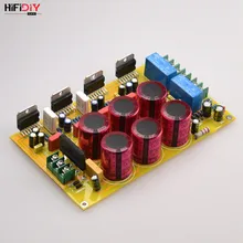 DIY fever 2,1 канальный TDA7293 сабвуфер аудио усилитель доска 80 Вт* 2+ 160 Вт с защитой