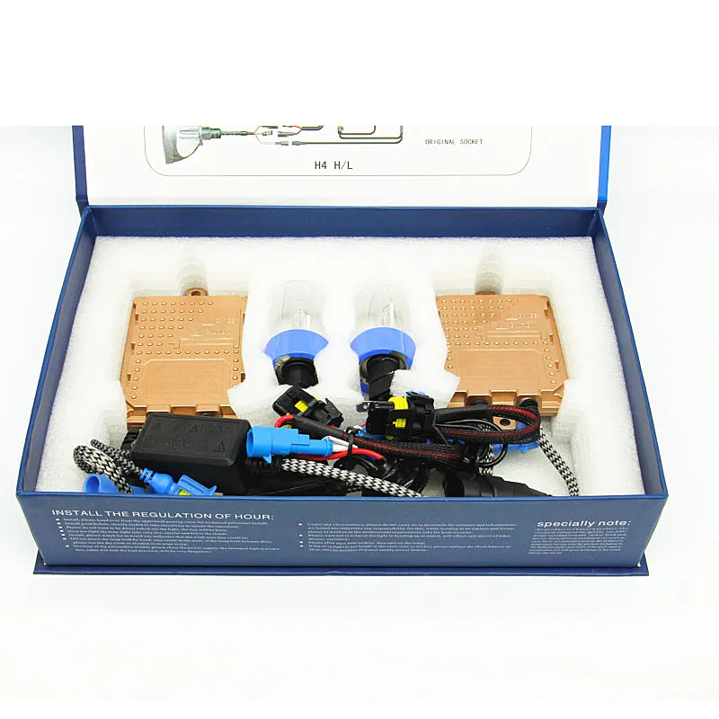 Новый дизайн быстрая яркая HID H11 H7 6000k 4300k 8000k H4 hi lo 9005 9006 H1 H3 ксеноновая лампа