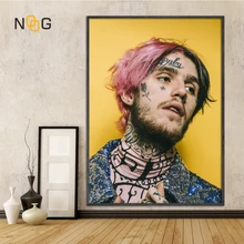 NOOG Lil Peep Wall Art Poster Wall Pictures Hiphop Posters And Prints Canvas Painting Canvas Prints For Nordic Living Room Decor NOOG Lil Peep Wall Art Poster Wall Pictures Hiphop Posters And Prints Canvas Painting Canvas Prints For Nordic Living Room Decor