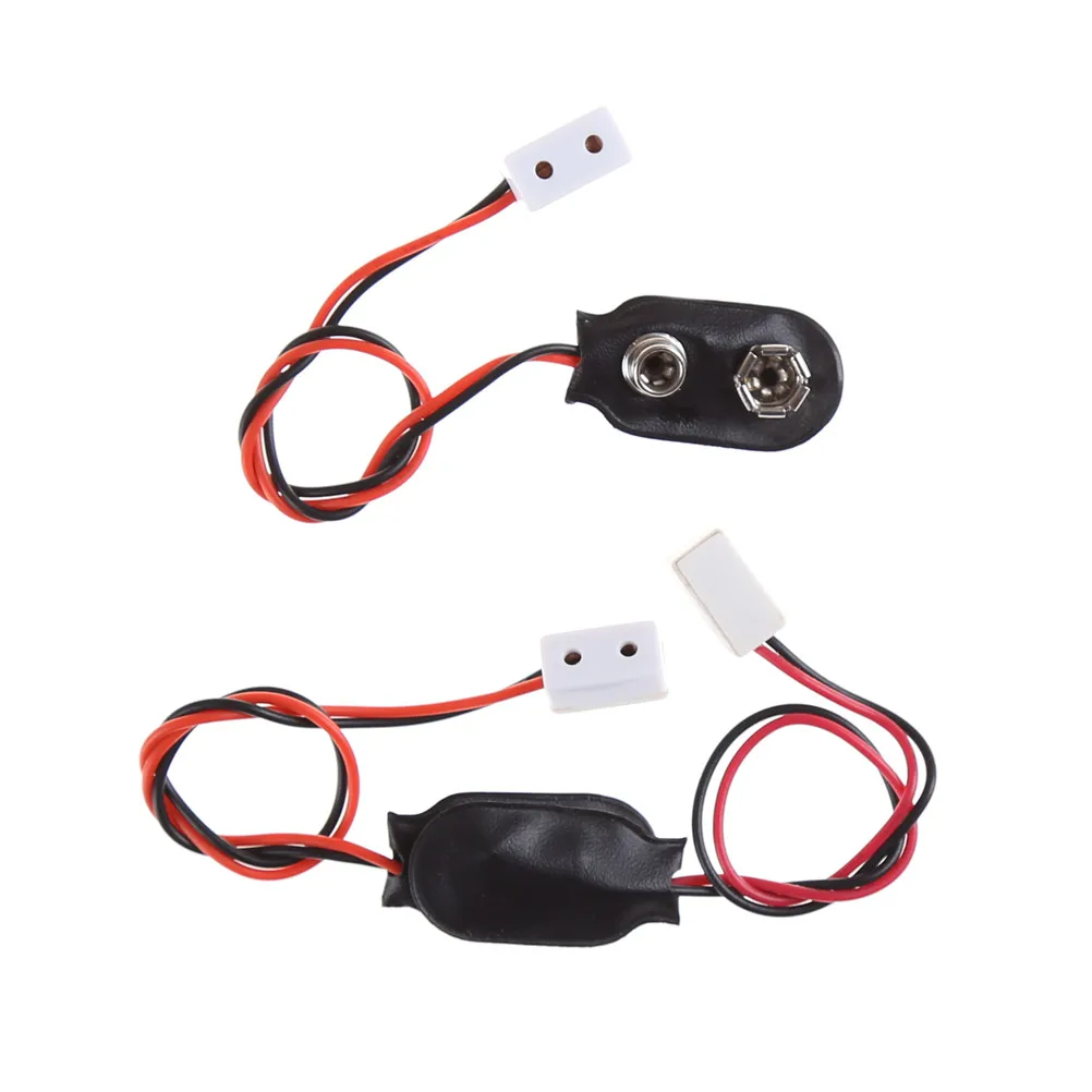 

1pcs 1:12 Miniature 9V Snap-on Battery Connector with Wire and Single Receptacle for Dollhouse/ room box/ house model