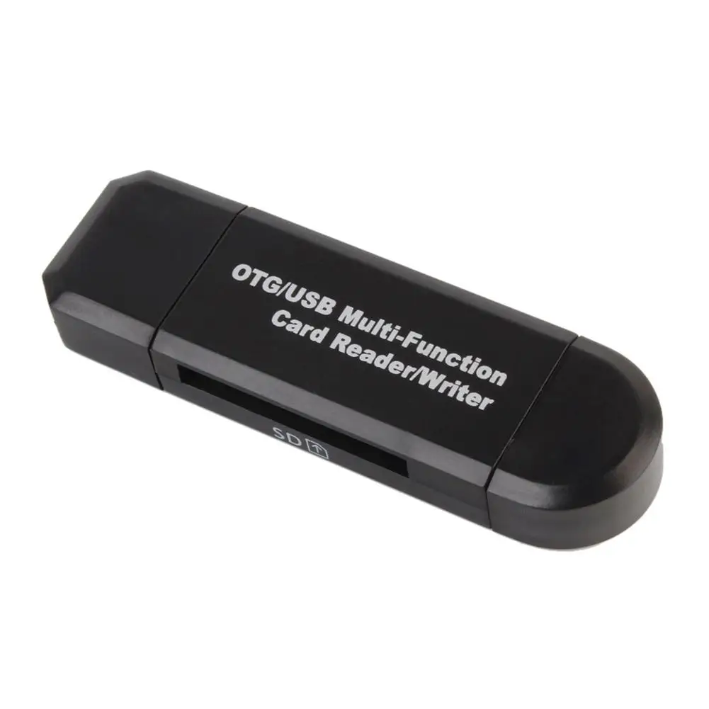 Горячая Портативный микро USB OTG к USB адаптер SD Card Reader для Android телефон планшет