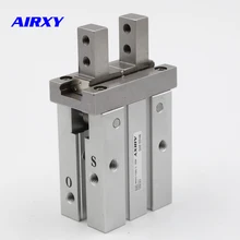 SMC Type MHZ2 Double Acting Air Pneumatic parallel Gripper MHZ2-10D MHZ2-16D 20D 25D 32D 40D Aluminium Clamps Finger Cylinder 1pcs mhz2 20d 20mm bore smc type parallel style air gripper cylinder pneumatic mini cylinder brand new