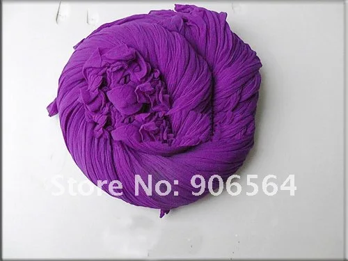 Фиолетовый цвет сетки цветы, нейлон чулок материал для DIY цветок, 20 шт./лот