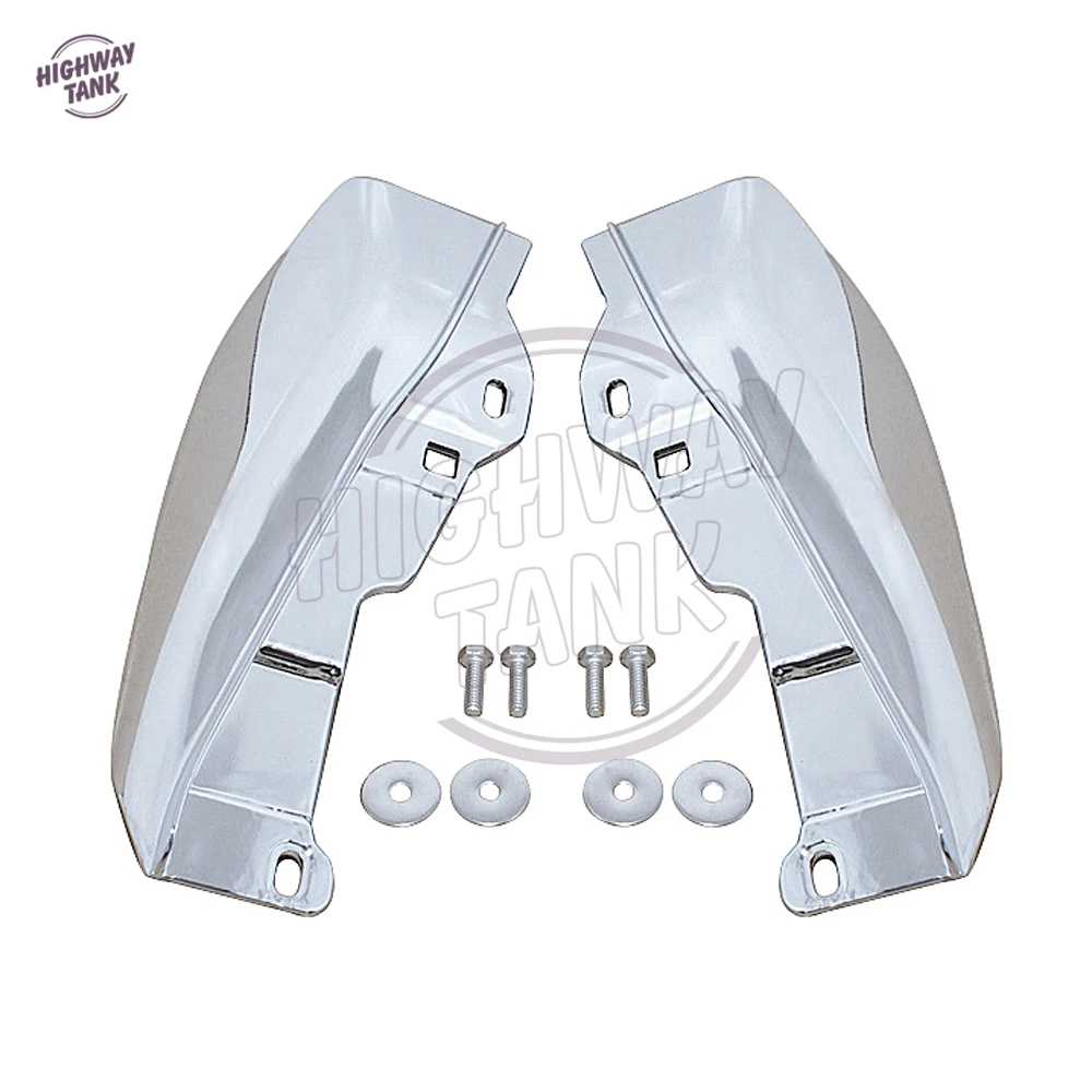 

Chrome Black Motorcycle Mid-Frame Air Deflectors Accents case for Harley Electra Street Glide Road Glide FLHX 2009-2016